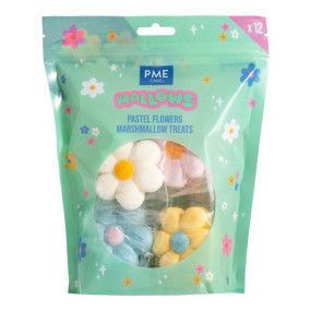 Marshmallows Flores Conj. 12 - PME